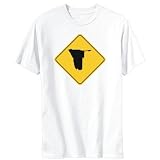 T-Shirt Mens White   Namibia Map   Countries Large