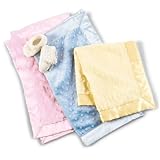 Travel Silky Blanket Blue Velour Dot
