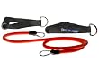 ProSource Stackable Exercise Resistance Band Tube Cords (Red)