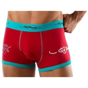 Ed Hardy Men's Bright Basic Trunk