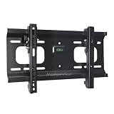 Ultra-Slim Adjustable Tilting Wall Mount Bracket for LCD Plasma(Max 165Lbs, 23~37inch)- BL