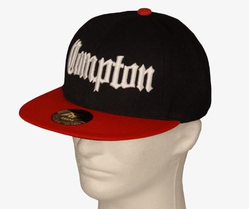 Compton Flat Bill Snapback Adjustable Baseball Cap Hat