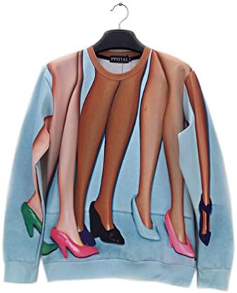 Creative 3d Sexy Lady Print Gothic Harajuku Sweatshirt Pullover (Size Xl)