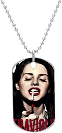 Lana Del Rey Ultraviolence Custom OvaL Dog Tag (Large Size) Pet Tag Cat Animal Tag