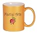 Martial Arts Princess Coffee Mug Metallic Gold 11 oz