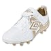 Umbro Speciali Statement HG Soccer Shoes (White/Metallic Gold/Silver)