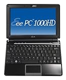 ASUS Eee PC 1000HD 10-Inch Netbook (900 MHz Intel Celeron M 353 Processor, 1 GB RAM, 80 GB Hard Drive, Linux, 6 Cell Battery) Fine Ebony
