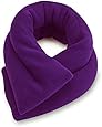 Sunny Bay Extra Long Neck Heating Wrap, Rice Filled (purple)