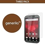 Generiks TM Motorola Droid Bionic *DIAMOND* Screen Protectors (3 Pack!!!)
