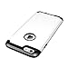 LUVVITT [Ultra Armor] Shock Absorbing Case Best Heavy Duty Dual Layer Tough Cover for Apple Phone 6 / Phone 6s - Black/White