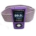 Purple Silicone Skin Case Cover & Sports Gym Jogging Armband for New Apple iPod Nano 5th Generation 5G (with Video Camera) 8GB & 16GB + Screen Protector & Neck Strap