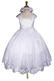 NEW White Flower Girl Communion Pageant Dress Sz 2 to 12 - Same Day Shipping. Orders Arrive in 3-5 Business Days