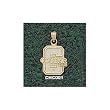 College Of Charleston C Cougar Club Charm/Pendant -14K/10K, Stainless Steel or Gold Plated