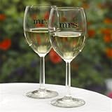 Mr & Mrs Wine Glasses