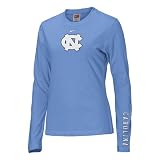 Nike North Carolina Tar Heels Light Blue Ladies Classic Logo Long Sleeve T-shirt