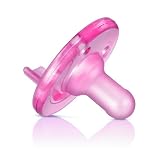 Philips 2 Pack AVENT Soothie Pacifier, Pink/Purple, 0-3 Months
