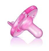Philips 2 Pack AVENT Soothie Pacifier, Pink/Purple, 0-3 Months