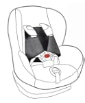 5 Point Plus Car Seat Anti Escape System