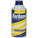 Skin Conditioner Thick and Rich Shaving Cream Men Shaving Cream by Barbasol, 11 Ounce