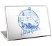Music Skins MS-MPOS20048 12 in. Laptop For Mac & PC- Mike Posner- Smoke & Drive Skin