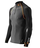 Skins S400 Thermal Long Sleeve MckNeck w zip Men's Compression Top