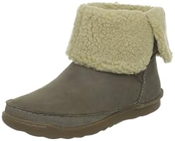 Clarks Nettle Leaf 20350852, Damen Schlupfstiefel, Grau (Light Grey Lea), EU 37.5