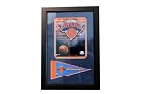 Encore Select 188-BSKNYKlogo New York Knicks 12 in. x 18 in. Logo Pennant Frame