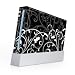 B&W Fleur Design Nintendo Wii Body Protector Skin Decal Sticker