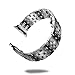 Apple Watch 42mm Band, Infiland Stainless Steel Metal Replacement Strap Wrist Band With Double Button Metal Clasp for Apple Watch & Sport & Edition version 42mm - Black