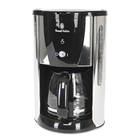 Russell Hobbs - 14421-56 - Cafeti�re - 950 W - 1,8 L / 20 Tasses - Inox / Noir