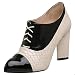 Pour La Victoire Women's Joelle Oxford Bootie,Black/Birch,6 M