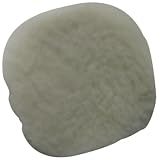 Porter-Cable 15006 5-Inch Lambs Wool Hook and Loop Polishing Pad