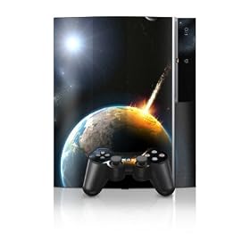 World Killer Design PS3 Playstation 3 Body Protector Skin Decal Sticker