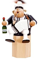 Christmas Smoker - Sailor, Sitting (6.7 inches)