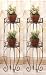 SET OF TWO-TIER PLANT STAND
