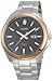 Casio Men's MTP1318GD-1AV Silver Stainless-Steel Quartz Watch with Black Dial