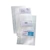 Sigel VZ350 H�llen f�r Visitenkarten-Ringb�cher, einreihig, transparent, 10 Sichth�llen, Kunststoff, f�r bis zu 80 Karten (max. 90x58 mm), 10 ST