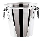 Paderno World Cuisine Wine Bucket, Stainless Steel, 2 Bottles