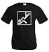T-Shirt Tauchen-Piktogramm