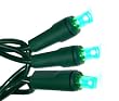 Good Tidings BST60154 LED Mini Christmas Light Set, Green