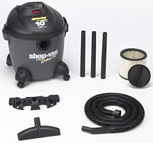 Shop-Vac 5861000 10-Gallon 4 0-HP Quiet Deluxe Series Wet Dry Vacuum