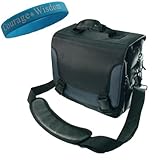 Durable Black-Blue SLR Camera Bag for Nikon D700 D300s D3S D40 SLR Cameras, ....