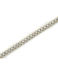 14kt Yellow Gold Diamond Bracelet 1.00ct TW