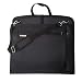 Carlton Titanium Suit Sleeve Carrier in Black with Navy Blue Lining