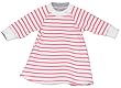 Petit Bateau - 64980220 - Robe - Manche Longue - Marini�re Lait / Kawai - Fille