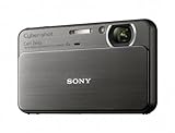 Sony DSC-T99B Digitalkamera (14 Megapixel, 4-fach opt. Zoom, 7,5 cm (3 Zoll) Display, HD Video) schwarz