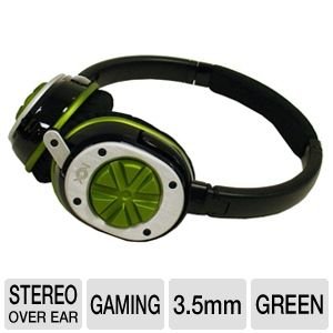 Nox Audio Specialist Headset and Negotiator Adapter Bundle - Green