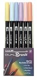 DUAL BRUSH PEN SET/6 PASTEL