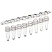 CapitolBrand SP0020 Polypropylene 200 microliter PCR Strip Tube, with Domed Caps (250 Strips of 8 Tubes)