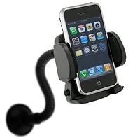 Bargaincell- Brand New HTC T-MOBILE MDA XDA Exec / XDA Graphite / XDA IQ / XDA Orbit / XDA Stealth / XDA Trion / XDA Zinc PDA Smartphone Car Windshield Mount Holder with Charger